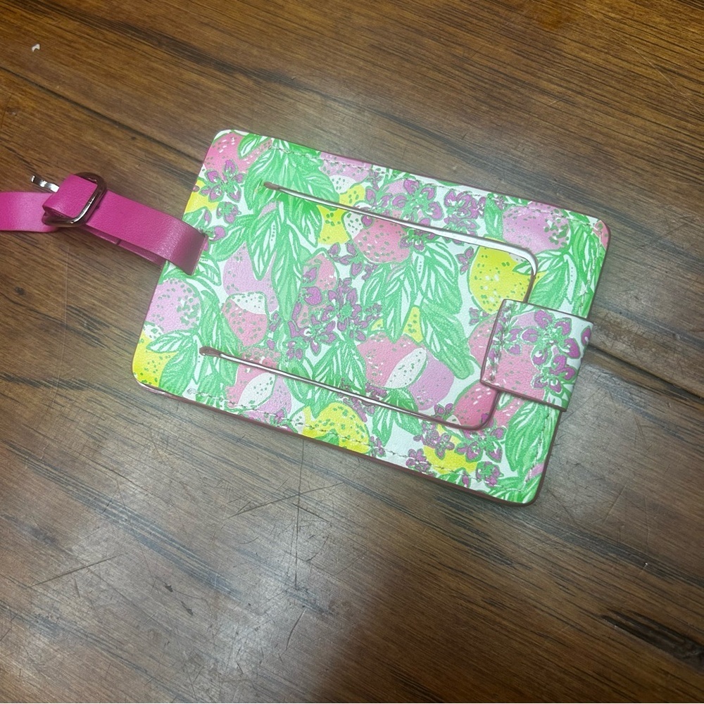 Lilly Pulitzer luggage tag